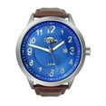 thumbnail image 2 of HydrOlix Three-Hand Brown Leather/Blue Dial Men's watch #XA00218, 2 of 3