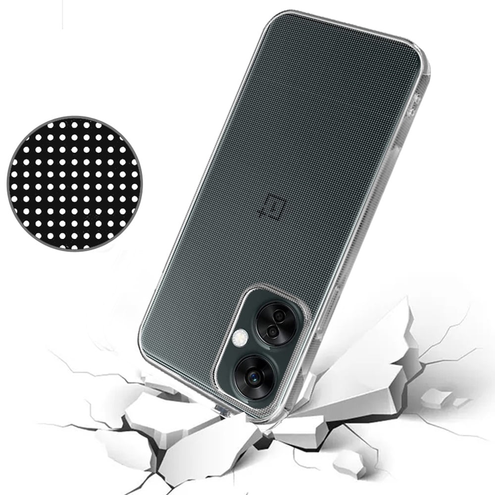 Silikon Hülle Für OnePlus Nord 2 5G – Transparent, Dünn, Stoßfest, Mit Farbverlauf