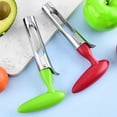 thumbnail image 4 of Opvise Stainless Steel Fruit Corer Tool with Jagged Blades - Multi-Functional Kitchen Tool for Effortless Pear, Apple, Vegetable Core Removal - Dishwasher Safe, Durable Design, 4 of 8