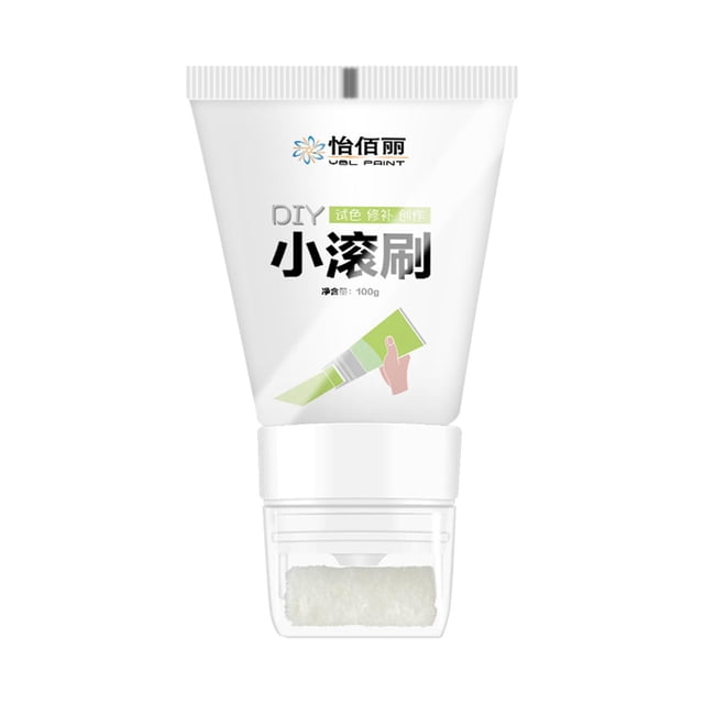 Rodillo para paneles de yeso de 100 g, protector de pared, rodillo, herramienta para quitar yeso, cepillo Blanco