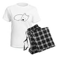 thumbnail image 4 of CafePress - Sleeping Westie Women's Light Pajamas - Women's Short Sleeve Print T-Shirt and Pants Light Cotton Pajama Set, 4 of 7