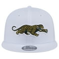 thumbnail image 2 of Men's New Era  White Jacksonville Jaguars Throwback Crawl Standard 9FIFTY Snapback Hat, 2 of 6