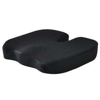Jobar North American Posture Seat Cushion for Tailbone & Prolonged Sitting  Relief - Blue
