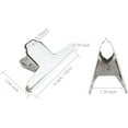 thumbnail image 5 of 10 Pack Large 4 Inch Bulldog Clip, Stainless Steel File Folder Silver Binder Clips, 5 of 5