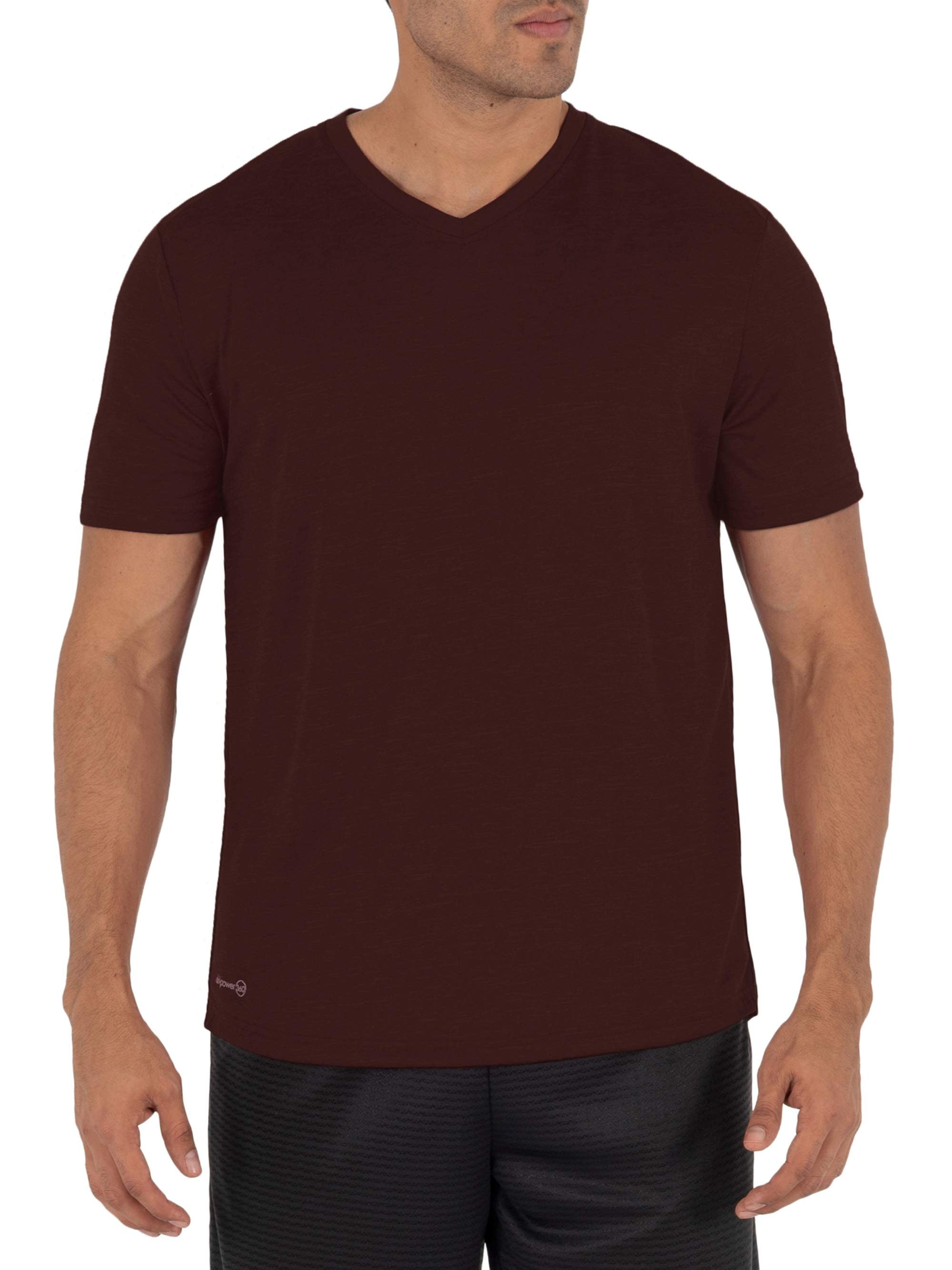 Russell Russell Men's and Big Men's Active Fresh Force Recycled VNeck TShirt, up to Size 5XL