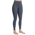 thumbnail image 3 of WLJ Women Solid Color Stretchy High Waist Hidden Pocket Yoga Pants, 3 of 6