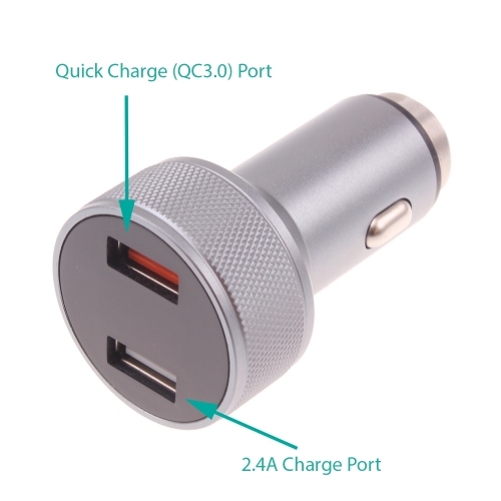 For Nokia C300/C110 - 24W Fast Car Charger, 2-Port 6ft USB-C Cable DC Socket Power Adapter for Nokia C300/C110 Phones