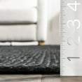 thumbnail image 2 of nuLOOM Rigo Hand Woven Farmhouse Jute Area Rug, 8' 6" x 11' 6", Black, 2 of 15