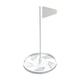 thumbnail image 2 of Taza para poner con bandera, bandera verde para poner, palo para bandera de golf con astillas, copa con orificio para bandera de golf, tapa para taza, 2 of 9