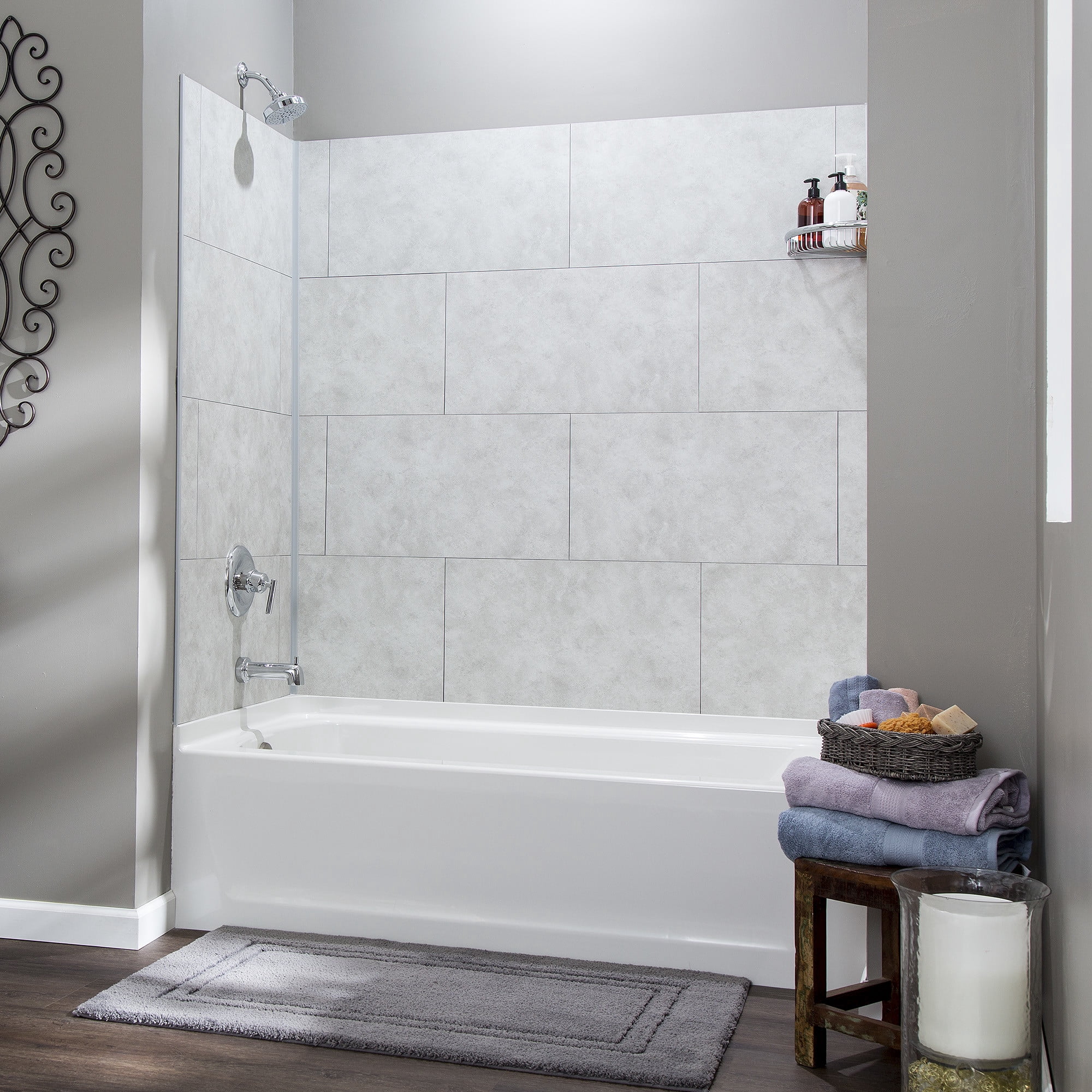 Wind Gust DumaWall Shower and Tub Surround Kit Kitchen & Bath Fixtures ...