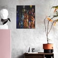 thumbnail image 3 of Lsque Five Nights At Freddy'S Pattern Decorative Picture – Unique Modern Wall Art, Ready-to-Hang Canvas Print for Home (Vertical), 3 of 6