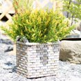 thumbnail image 4 of Sinhoon 16 Bundles Artificial Flowers Lavender Bunch Fake Plants Faux UV Resistant Flower Plastic Home Outdoor Decorations (Yellow), 4 of 7