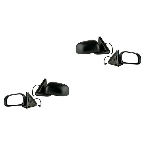 Par Espejos Generica 2008 A 2012 Dodge Laterales Eléctrico C/Desemp Man/Abatible Negro