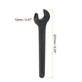 thumbnail image 2 of Unique Bargains 27mm Open End Spanner, Carbon Steel Single Head Wrench Hand Tool, 2 of 5
