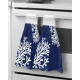 thumbnail image 2 of Towel Soft Cloth Cleaning Microfiber Dry Quick Towels Hands Kitchen Hanging Man Gingerbread Christmas, 2 of 7