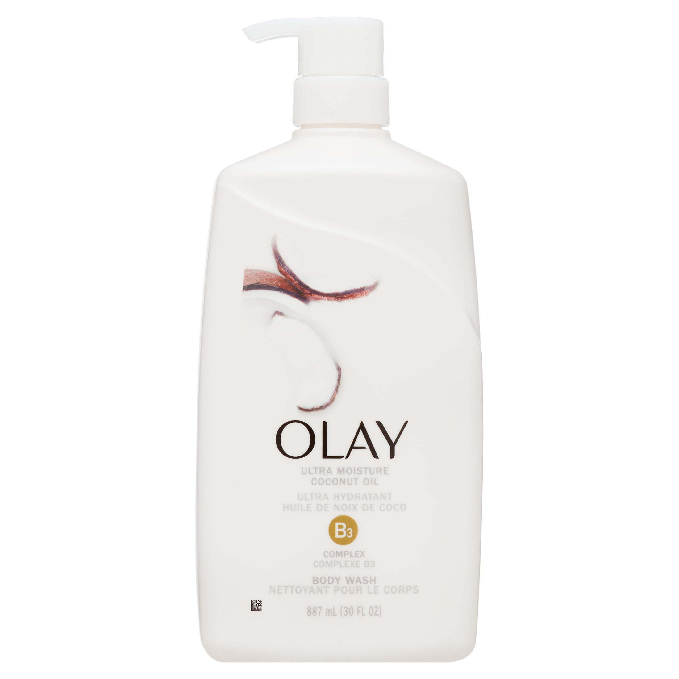 Olay Ultra Moisture Body Wash with Coconut Oil, 30 fl oz