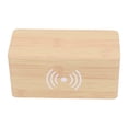 thumbnail image 3 of Digital Electronic Alarm Charging Wireless-Charging Intelligent Wooden Clock, 3 of 10
