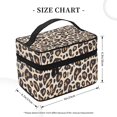 thumbnail image 2 of Handbag Travel Bag Cosmetic Bag 9×6.3×6.7in Multi-Function Bag Large Capacity For Camping Travel Family Travel Leopard_2, 2 of 6