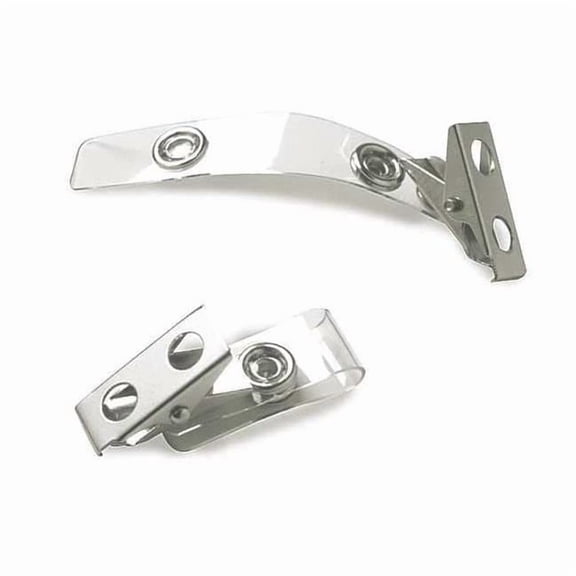 Sicurix Badge Clip,Clip,PK100 BAU 68010