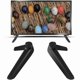 thumbnail image 3 of Flat Screen TV Stand Base with Pedestal Feet and Mount Legs for Universal Use, 3 of 5