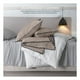 thumbnail image 2 of Funda de Edredón Duvet con Pompones y Fundas de Almohada Esquimal (Café - Gris, Matrimonial), 2 of 7