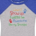 thumbnail image 3 of Inktastic Awesome Like My Grandpa Boys or Girls Baby Bodysuit, 3 of 4