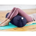 thumbnail image 4 of BuySphere Yoga Bolster Pillow for Restorative Yoga Meditation Bolster 100% Cotton Cylindrical Meditation Cushion Firm Yoga Cushion Bolster Washable Cover Body Pillow for Balance Support Asana Poses, 4 of 15