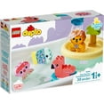 LEGO DUPLO Bath Time Fun Floating Animal Island 10966 Bath Toy for