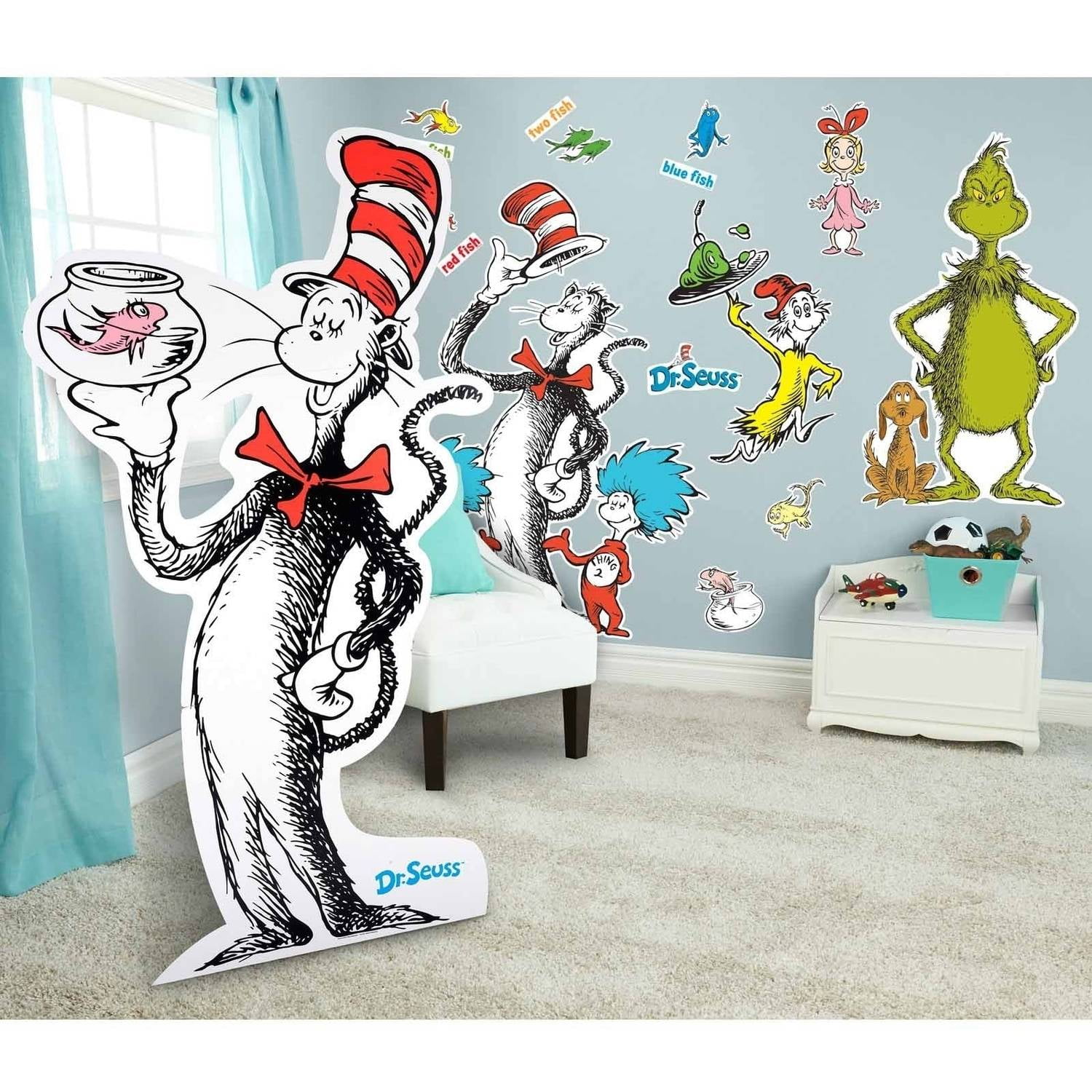 Dr. Seuss Giant Wall Decals and Standup Kit