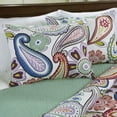 thumbnail image 3 of Somerset Home 3-Piece Lizzie Paisley Full/Queen Quilt Set with 2 Shams for Adult, 3 of 3