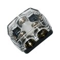 thumbnail image 4 of Distribution Block 1x0 In 2x4 GA Out Block Splitter Fusebox for Car Audio Marine, 4 of 8