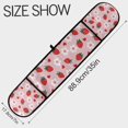 thumbnail image 3 of Yayeee Double Oven Mitt Kitchen Heat Resistant Baking 35" x7" Quilted Cotton Glove, Pink Floral Strawberry Pattern, 3 of 6