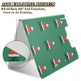 thumbnail image 2 of FORMRS A4 Clipboard Folder with Pen Holder Horizontal Foldable School Office Binder, Christmas Trees, 2 of 9