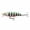 C, variant on Sinking Minnow Fishing Lure 6cm 4.3g, Full Water Layer Hard Bait with Rattle, 3D Eyes Long Cast Tackle for Bass Trout Freshwater Saltwater(C)