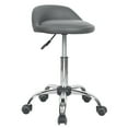 thumbnail image 1 of Juno Adjustable Height Massage Stool w/Wheels - Gray, 1 of 2