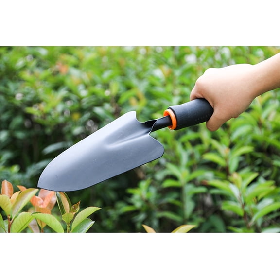 WHAMVOX Garden Wide Shovel Heavy Duty Polished Oversized Trowel For Plant Lawn Garden Bonsai