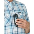 thumbnail image 6 of Wrangler Men's Long Sleeve Plaid Outdoor Utility Shirt, 6 of 6