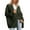 Army Green, variant on Cute Sweater Women Oversized Ribbed Knit Button Down Cardigan Solid V Neck Knitted 2025 Fall Outfits