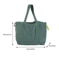 thumbnail image 5 of lanema Korean Style Corduroy Bag For Women Retro Handbag Large Capacity Underarm Bags Fashionable Shoulder Bag For Everyday Use, 5 of 21