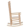 thumbnail image 4 of 1:12 Dollhouse Rocking Chair Retro Miniature Wooden Chair Furniture Model Decoration Accessories, 4 of 4