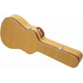 thumbnail image 6 of Acoustic Guitar Hard Case Fits 41-Inch Guitars, PVC Leather Covered Lightweight Hardshell Case with Plush Lining, Lock Latch for Storage & Travel, Yellow, 6 of 13