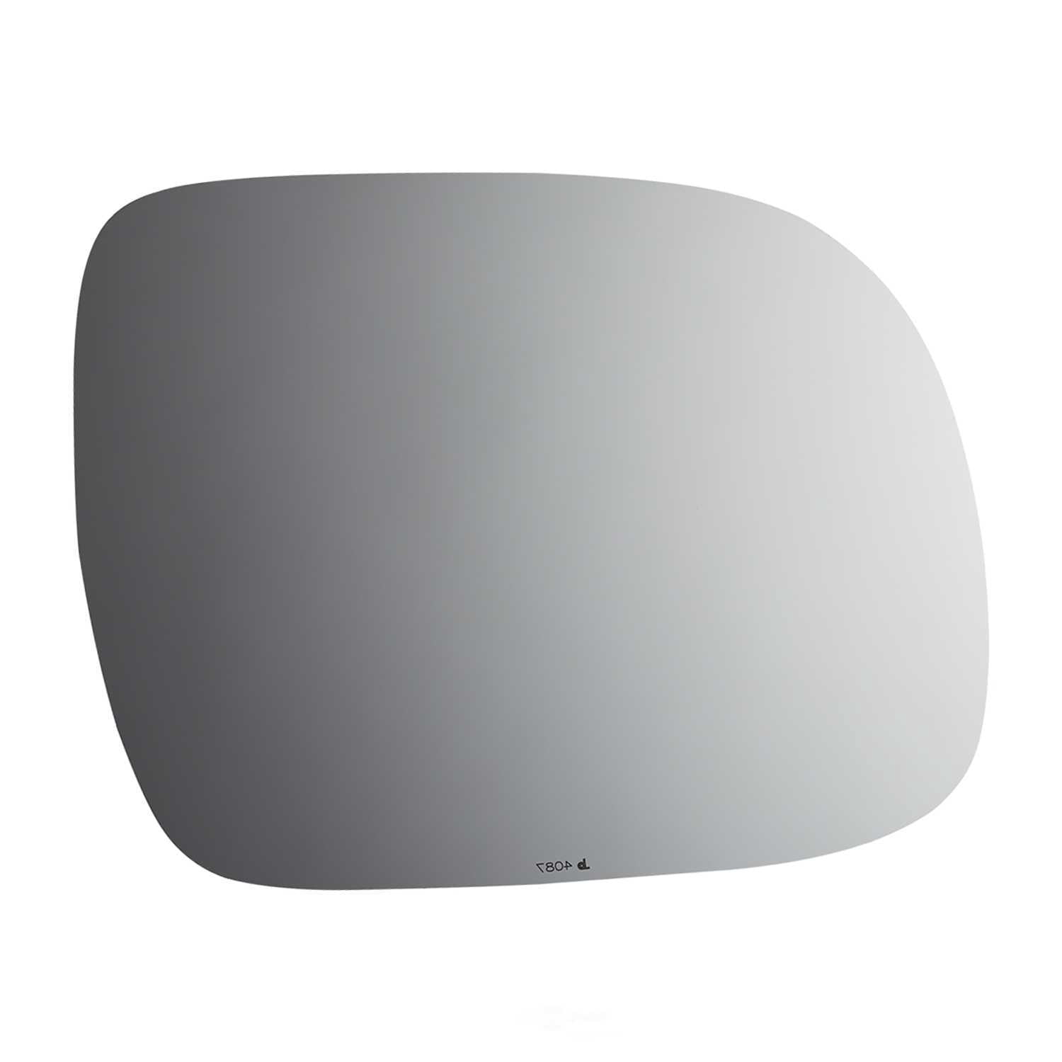 Burco Side View Mirror Replacement Glass - Clear Glass - 4087