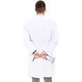 thumbnail image 2 of Bata de Laboratorio NY Threads para Hombre Manga Larga Talla XL Blanca, 2 of 6