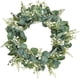 thumbnail image 1 of Guirnalda de eucalipto de 6,5 pies, guirnalda de hojas de eucalipto de dólar de plata Artificial, decoración de arco de fondo de mesa de fiesta de boda verde, 1 of 5