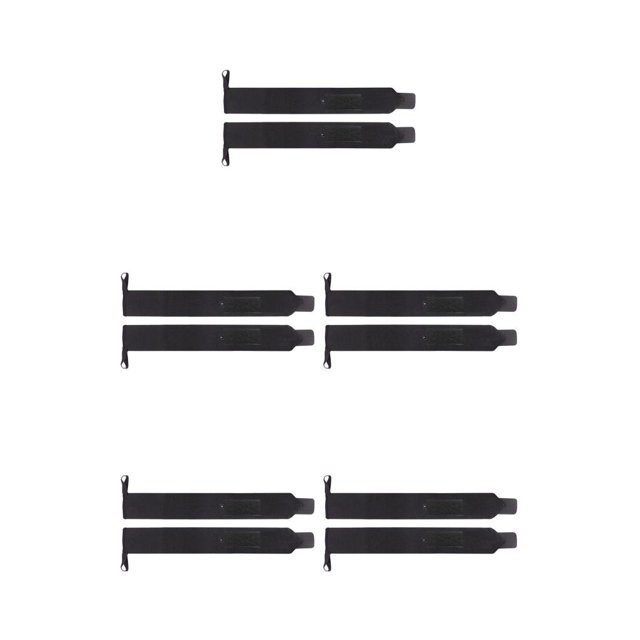 QualitChoice Wrist Wrap Optimal Cross Fitness Brace Strap Hand Support Band Bar Compression Sweat-resistant Professional Wristbands Black 5Set