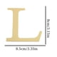 thumbnail image 2 of Vinilos de pared con espejo acrílico | DIY 3D 26 letras del alfabeto | Calcomanías reflectantes de pared para la decoración de la sala de estar, el dormitorio, la oficina | Acabado dorado, 2 of 3