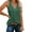 Green, variant on Summer Tank Tops for Women V Neck Sleeveless T Shirts Loose Casual Basic Top