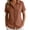 Brown, variant on Button Down Shirts for Women Collared Short Sleeve Button Front Design with Hidden Closure for Office Errands and Everyday Wear Womens Shirts