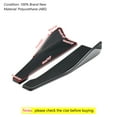 thumbnail image 3 of 48cm Skirt Spoiler Rear Lip/Side Extension Rocker Splitters Winglet Wings Carbon, 3 of 10