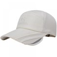 thumbnail image 1 of Sunshade Cap Wide Retractable Brim Cotton Breathable Mesh Sun Hat Outdoor Fishing Camping Travel Beach Swimming Pool Park Sportswear Accessories, 1 of 6